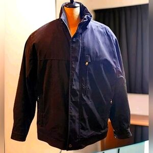 Michael Michael Kors Black Winter Coat Jacket Lined Water Resistant Large 17JJ5